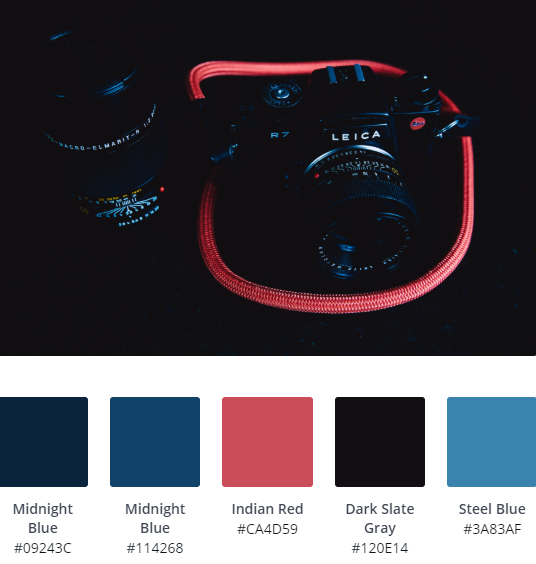Dark Website Colour Scheme Ideas