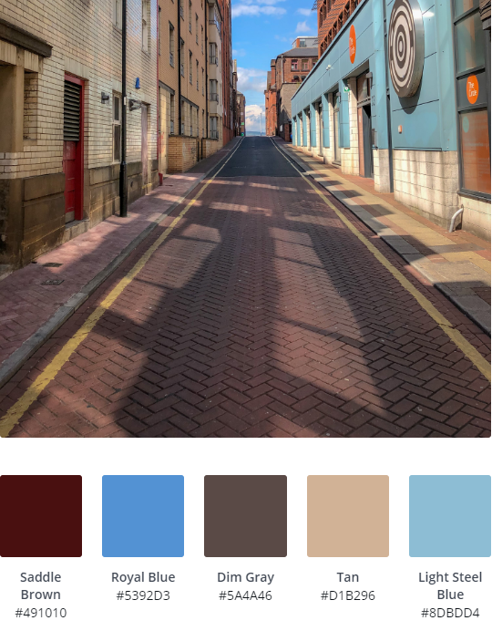 Website Colour Schemes Inspired By Sheffield 6